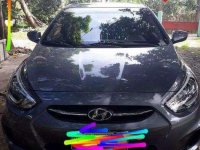 2016 Hyunai Accent Manual Gray Sedan For Sale 