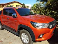 2016 Toyota Hilux 2.8G 4x4 TRD Automatic Orange For Sale 