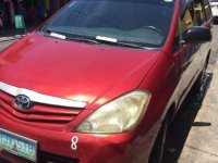 Toyota Innova J 2010 Diesel 2.5 D4D Red For Sale 