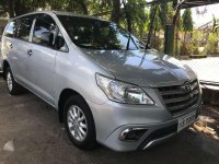 2016 Toyota Innova 2500E Automatic Silver Still Nego for sale