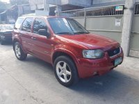 2004 Ford Escape Red SUV Well Maintained For Sale 