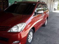 2009 Toyota Innova E Deisel Red SUV For Sale 