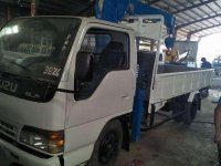 For Sale ISUZU ELF Boom Truck 4HF1 engine Giga series