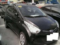 MT Hyundai Eon GLX 2017 Black for sale