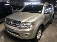 2009 Toyota Fortuner G AT Gas Silver SUV For Sale 