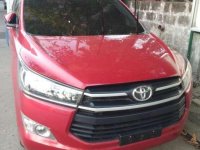 2016 Toyota Innova 2.0E Manual GAS RED For Sale 