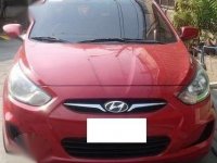 MT Hyundai Accent 2016 Red GRAB for sale