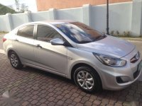 2013 Hyundai Accent Manual Silver For Sale 