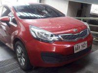 Very Fresh 2014 Kia Rio EX AT Red Sedan For Sale 