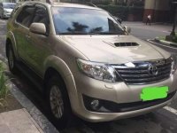 For sale Toyota FORTUNER DSL 1st Own 2014