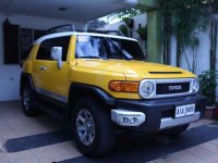 2015 Toyota FJ CRUISER Yellow SUV For Sale 
