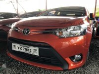 Grab Active 2016 Toyota Vios 1.3E Automatic Dual VVTi Orange Neg. for sale