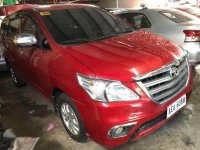 2014 Toyota Innova 25 E Variant Manual Red Diesel for sale