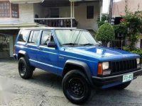 1997 Jeep Cherokee 4x4 Blue SUV For Sale 