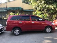 2014 Toyota Innova 2500E DSL Manual Red For Sale 