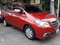 2014 Toyota Innova 2.5E Manual Diesel for sale