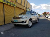 2013 Toyota Fortuner G AT for sale