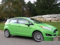 Ford Fiesta Color Green model 2014