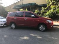 2017 Toyota Innova 2.8 J Manual Red Diesel Ltd for sale