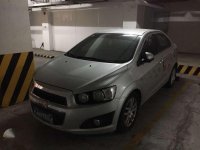 2013 Chevrolet Sonic Sedan Silver For Sale 