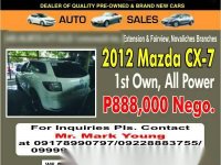 2012 Mazda CX-7 CARS UNLIMITED Auto Sales