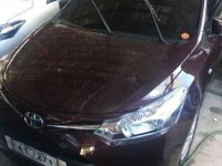 2017 Toyota Vios 1.3 E Blackish Red Manual Transmission for sale