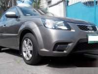KIA RIO LX Sedan Color Gray 2011 model