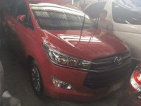 2016 Toyota Innova 20E MT Gas Red Mica for sale