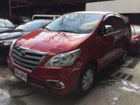 2014 Toyota Innova E DSL Manual Red For Sale 