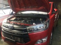 2017 Toyota Innova 2.8 J Manual Red Color for sale