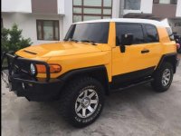 Toyota Fj Cruiser 2015 Model Yellow For Sale 