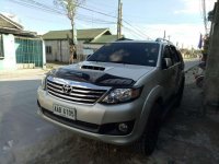 Toyota Fortuner 2014 Model Silver SUV For Sale 