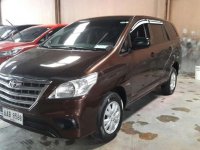 2014 Toyota INNOVA E 2.5 Manual Diesel for sale