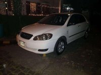 Toyota Corolla Altis 1.6 J 2005 White For Sale 