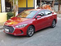 Hyundai Elantra 2017 Red Sedan For Sale 