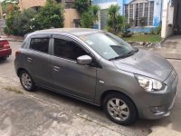 Mitsubishi Mirage Gl 2015 Gray Hb For Sale 