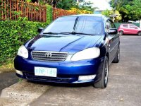 Toyota Corolla Altis J 2002 Manual Blue For Sale 