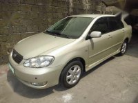 2006 TOYOTA Corolla ALTIS G AT Golden For Sale 