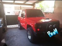 Mitsubishi Pajero 3 door Gen 1 Red For Sale 