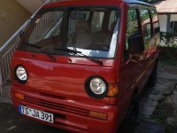 Suzuki Multicab MiniVan MT Red For Sale 