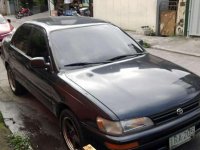 1995 Toyota Corolla XL Black Sedan For Sale 