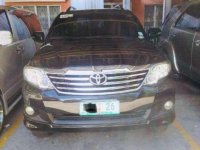 Toyota Fortuner 2012 G Diesel AT Black For Sale 