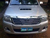 Toyota Hilux G Model 2013 Silver For Sale 