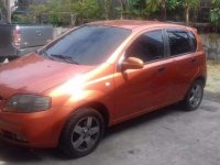 2007 Chevrolet Aveo orange for sale