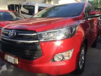 2016 Toyota Innova 20E Manual Red Gas 840K Negotiable on Cash
