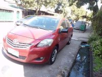 Fresh Toyota Vios J 2012 Red Sedan For Sale 