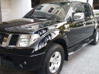 2009 Nissan Navara 4x4 AT Pick-up Black For Sale 