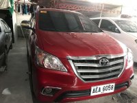 Model 2014 Toyota Innova 2.5E Manual Red for sale