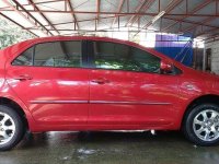 Toyota Vios 1.3E MT 2010 Model Color Red FOR SALE