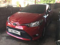 2017 Vios 13 E Red Mettalic Manual Tranny